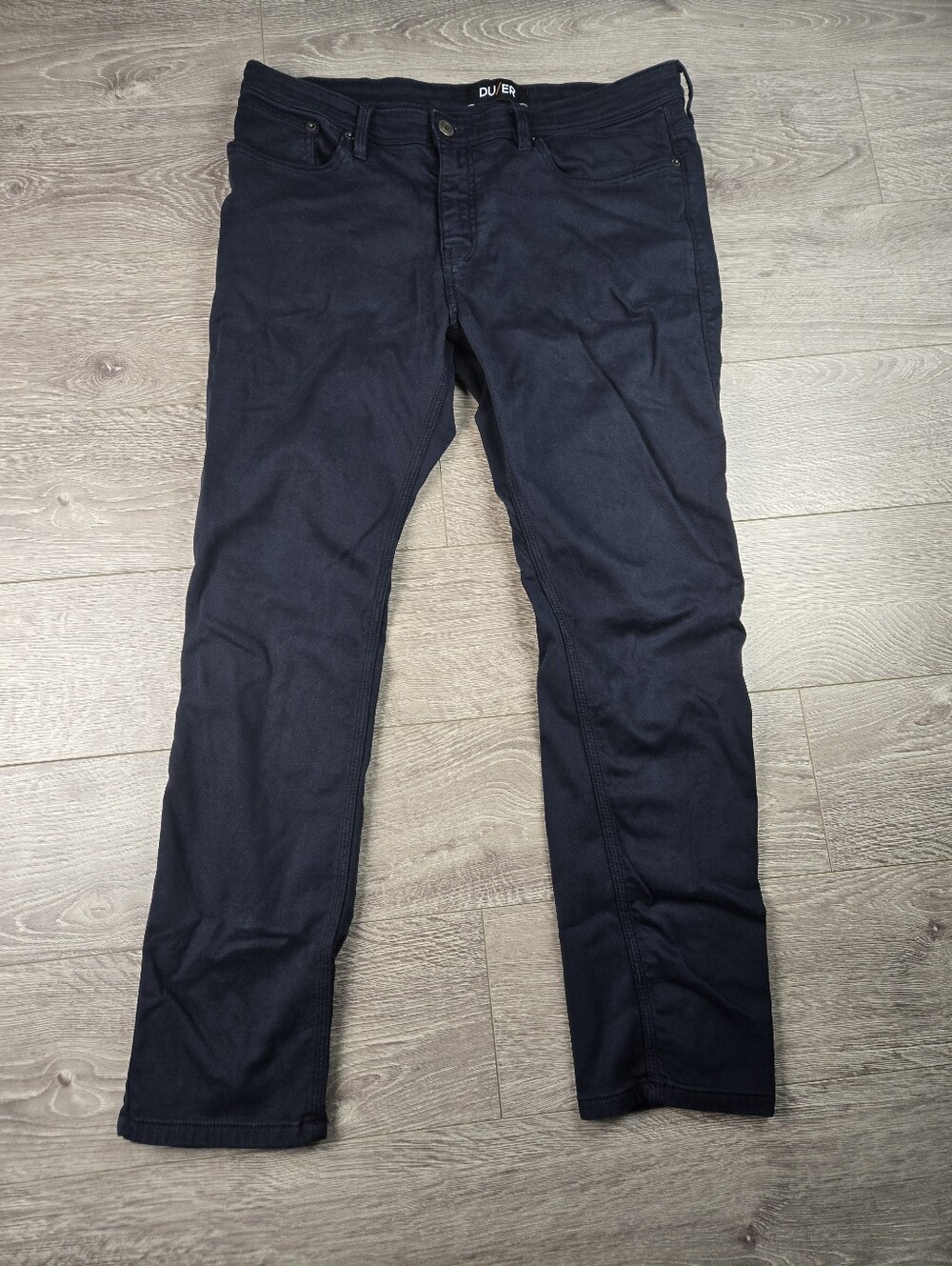 Duer Mens Denim Pants 36x30 N2x Slim Fit
